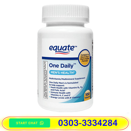 Equate One Daily Men's Multivitamin Multimineral Supplement Tablets in Pakistan